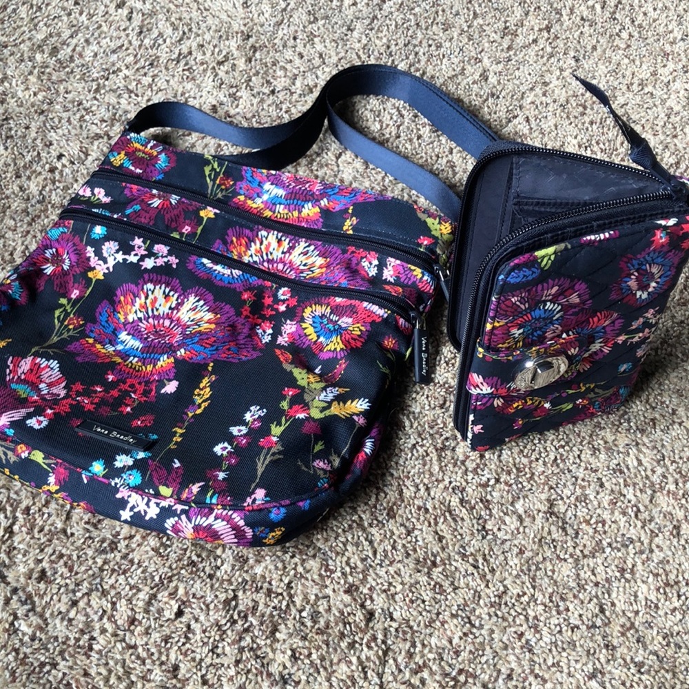 Vera Bradley Tote + Coordinating Quilted Wallet